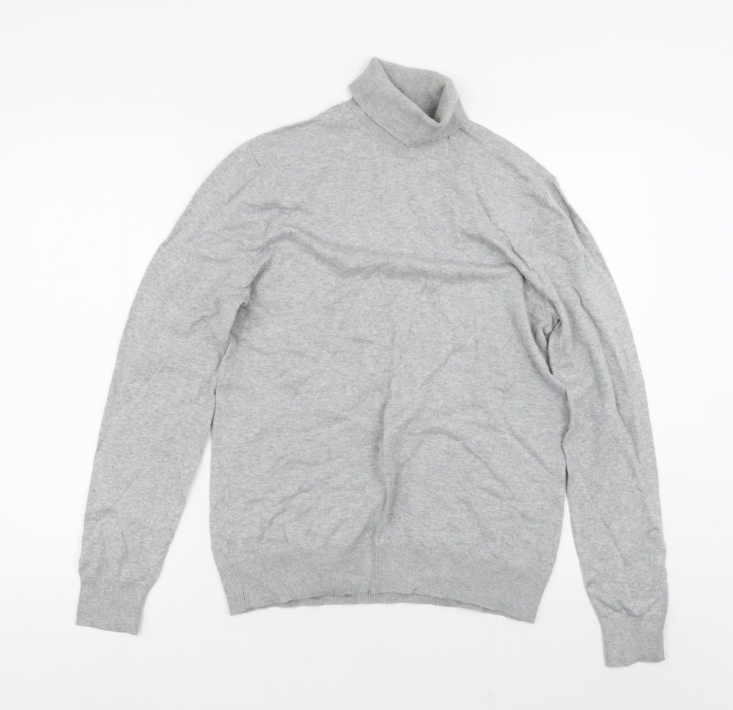 Preworn Mens Grey  Polyester Pullover Sweatshirt Size S