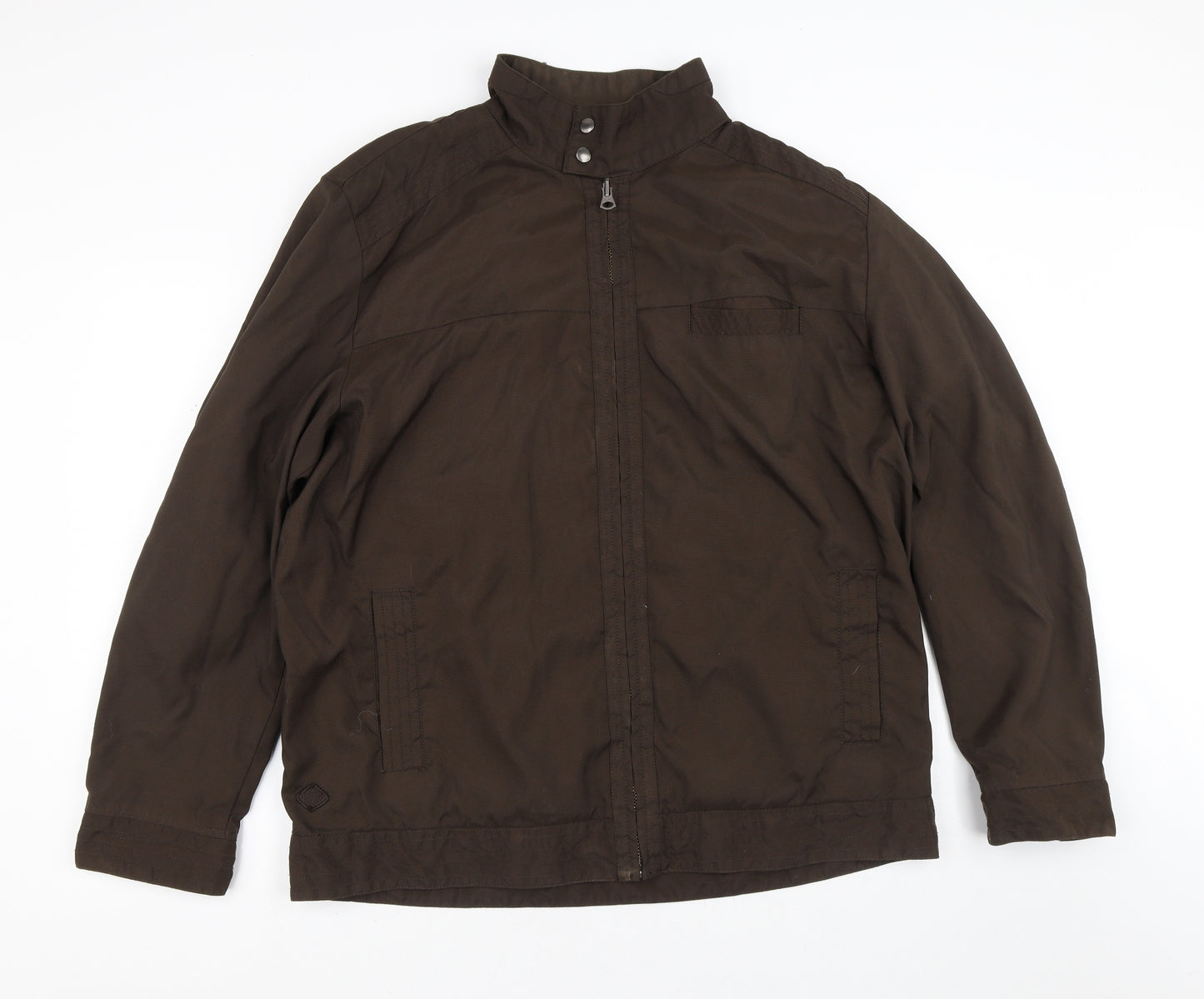 John Rocha Mens Brown   Jacket Coat Size XL