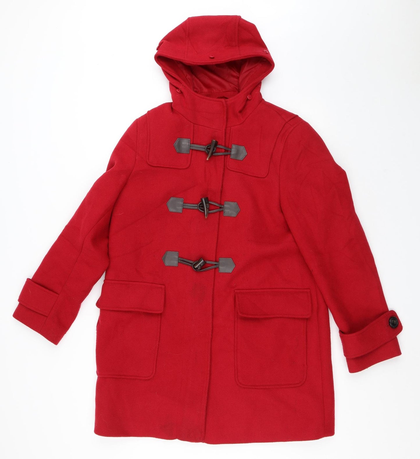 Marks and Spencer Womens Red   Trench Coat Coat Size 12