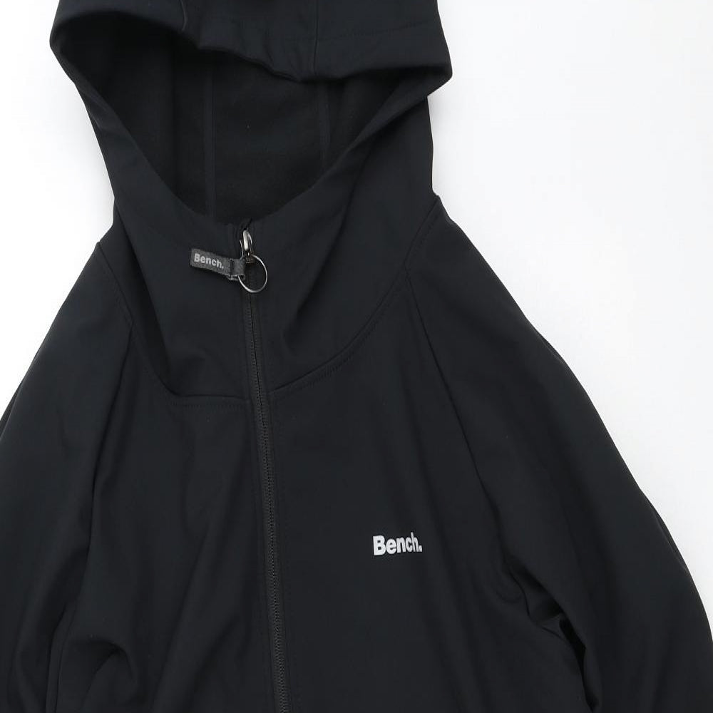 Bench Womens Black   Rain Coat Coat Size L