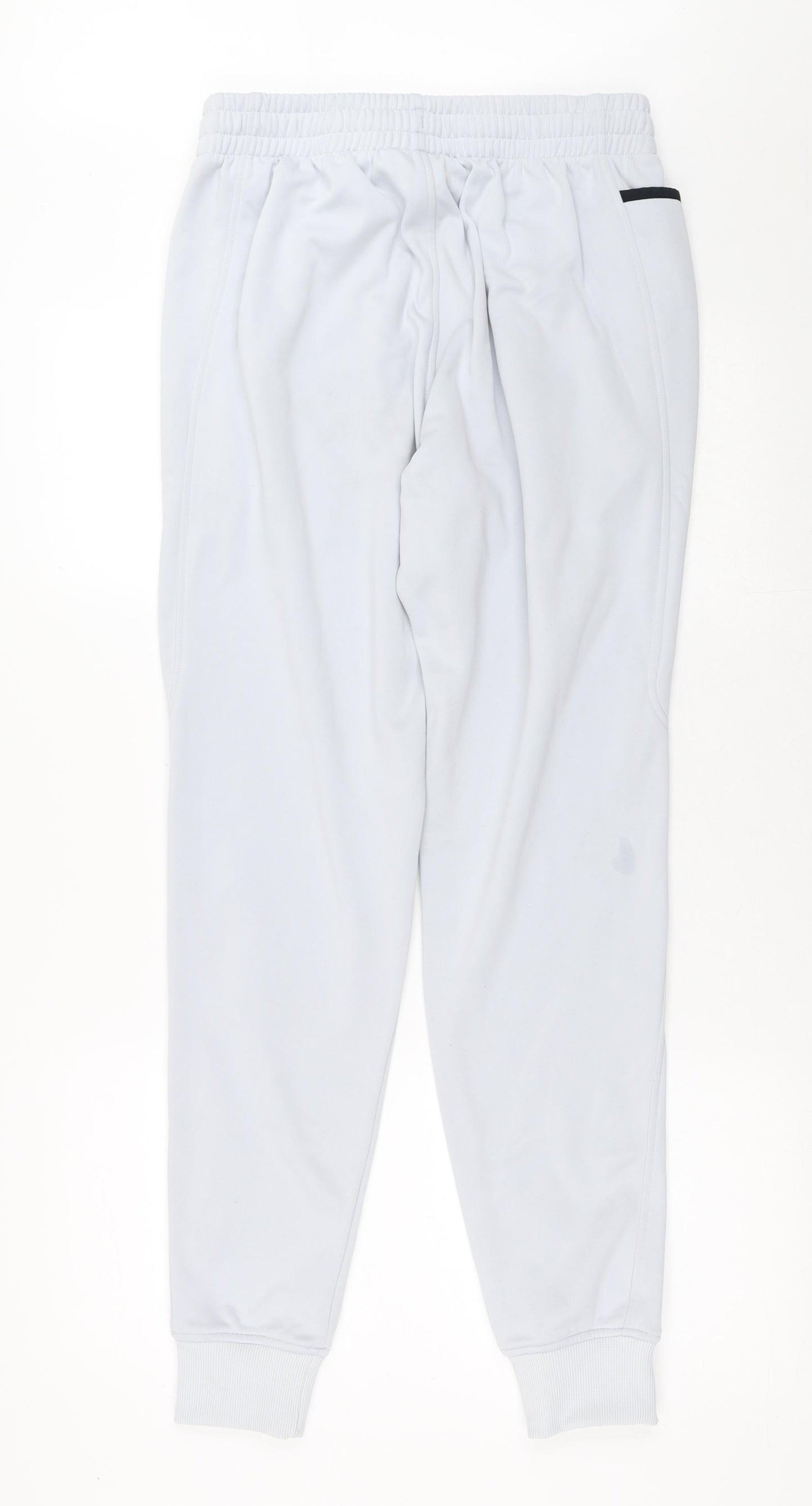 Under armour Mens Grey  Polyester Track Pants Trousers Size M L30 in Regular