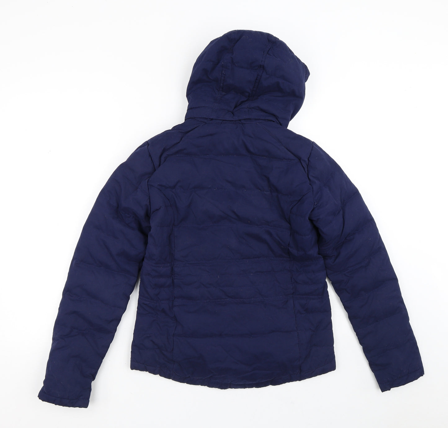 Fat Face Womens Blue   Quilted Coat Size 8
