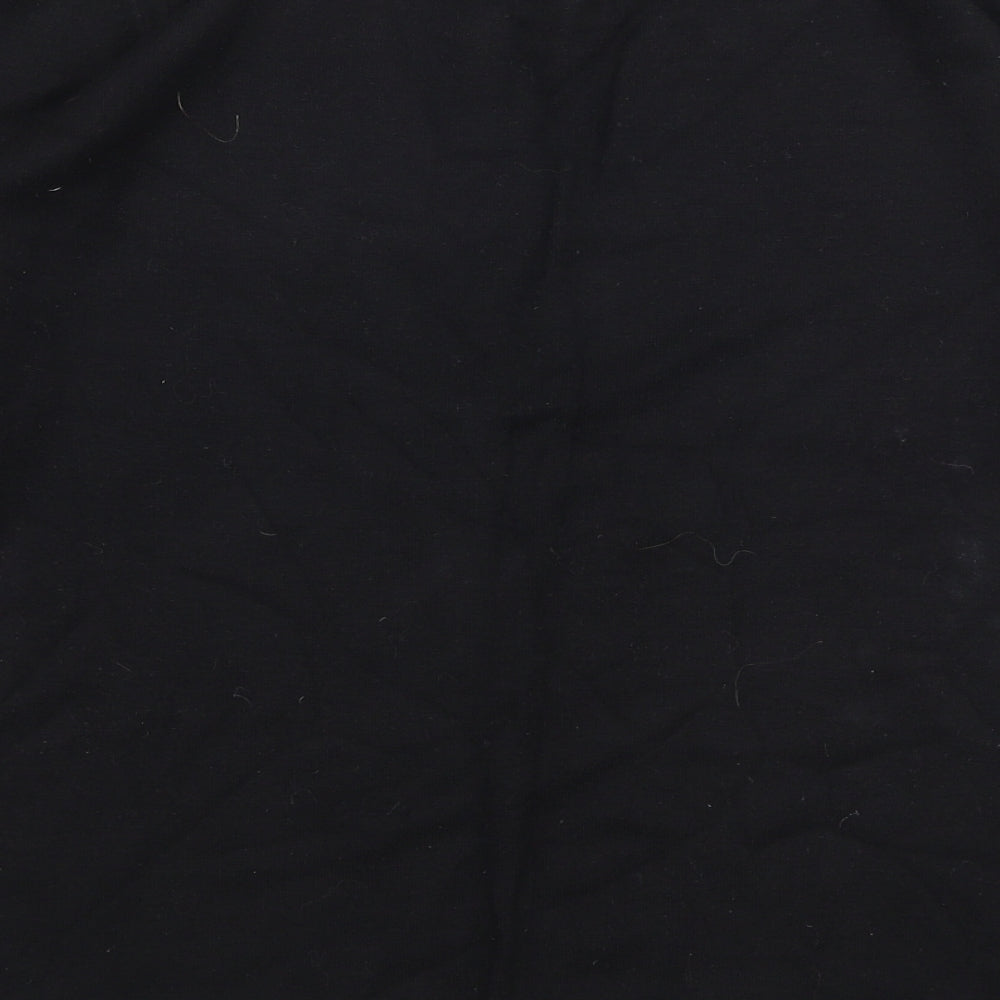 Linea Womens Black Boat Neck  Viscose Pullover Jumper Size M