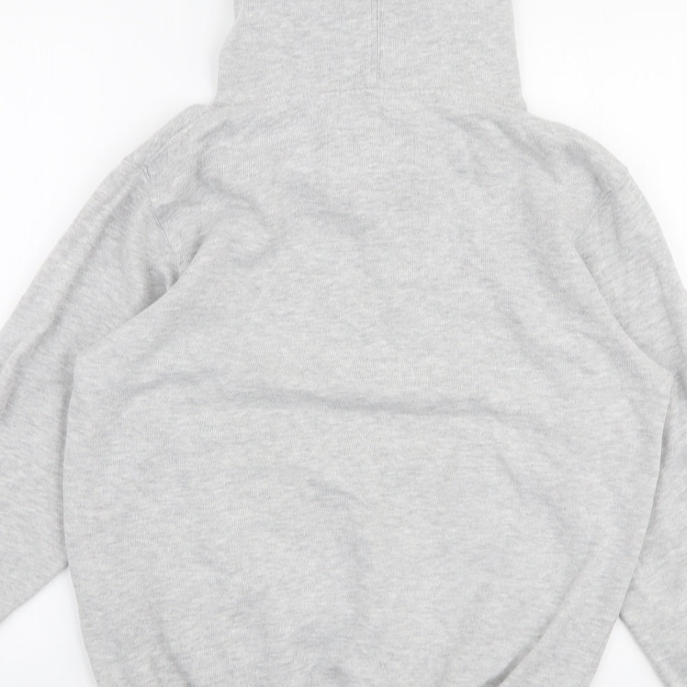 Hard Rock Cafe Womens Grey  Cotton Pullover Hoodie Size M  Pullover - London