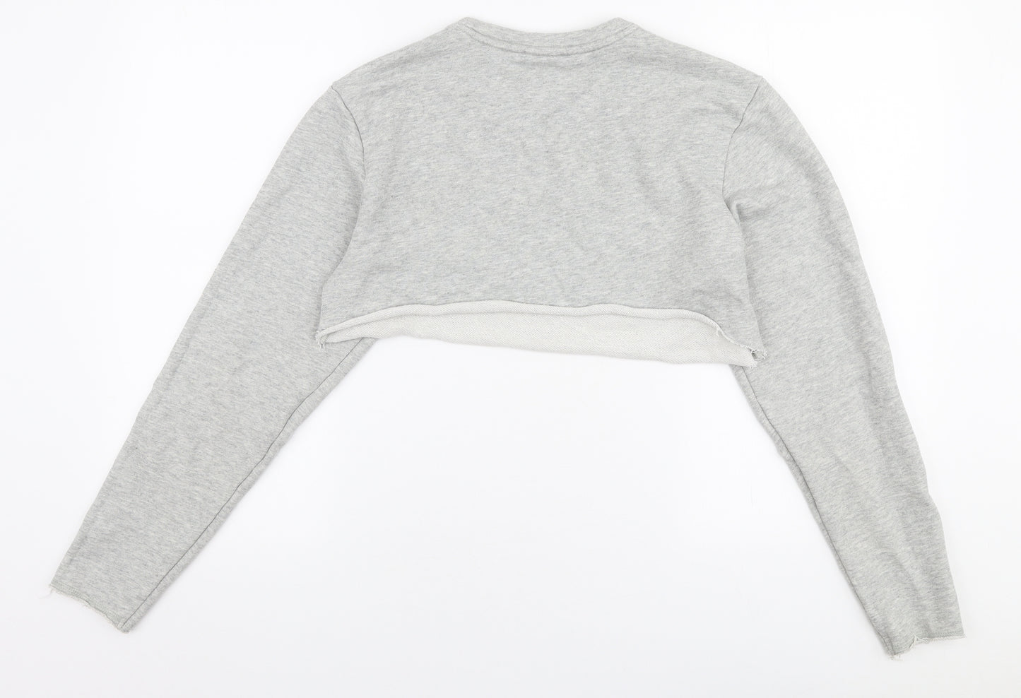 Calvin Klein Womens Grey  Polyester Pullover Sweatshirt Size S  Pullover