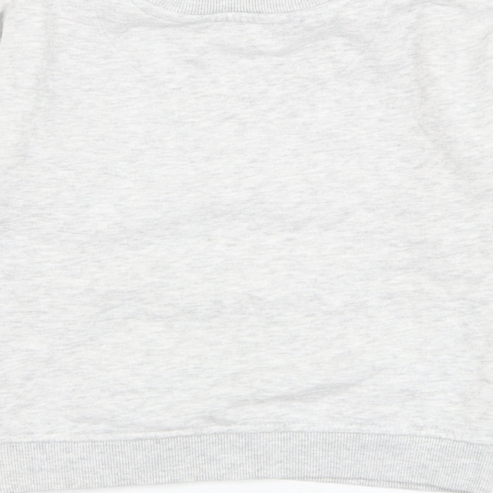 Nutmeg Boys Grey  Cotton Pullover Sweatshirt Size 3-4 Years  Pullover - Dinosaur