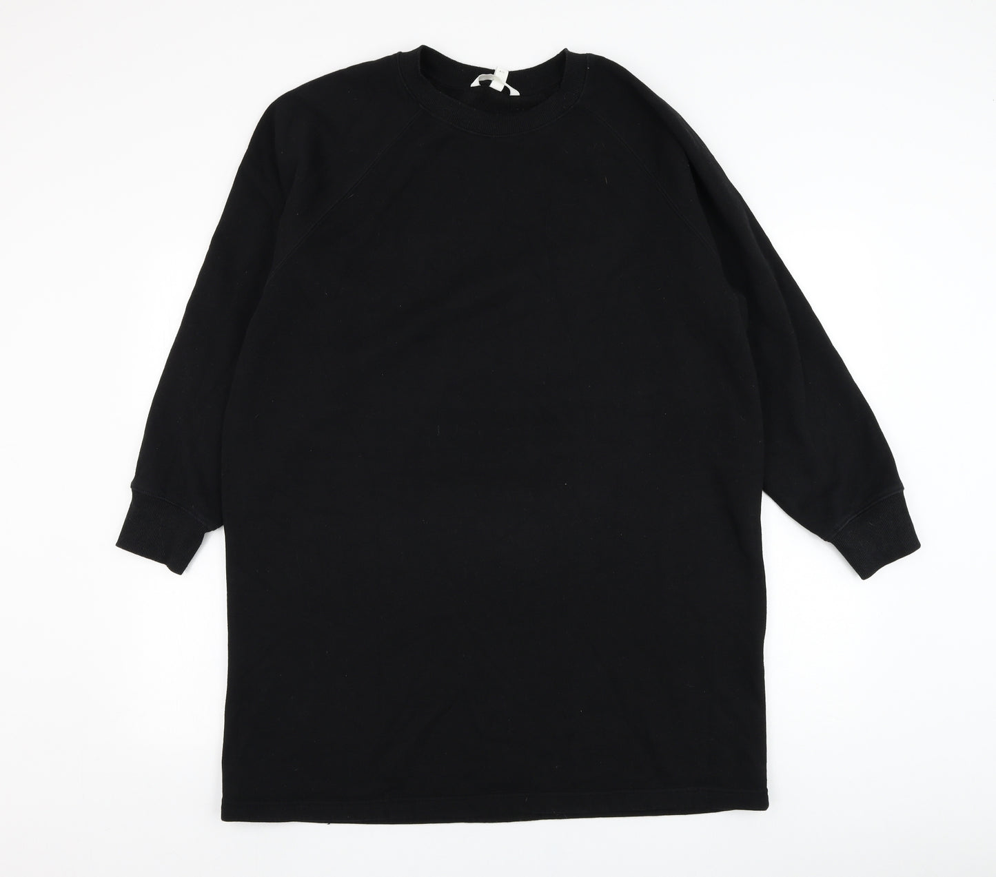 H&M Mens Black  Cotton Pullover Sweatshirt Size M