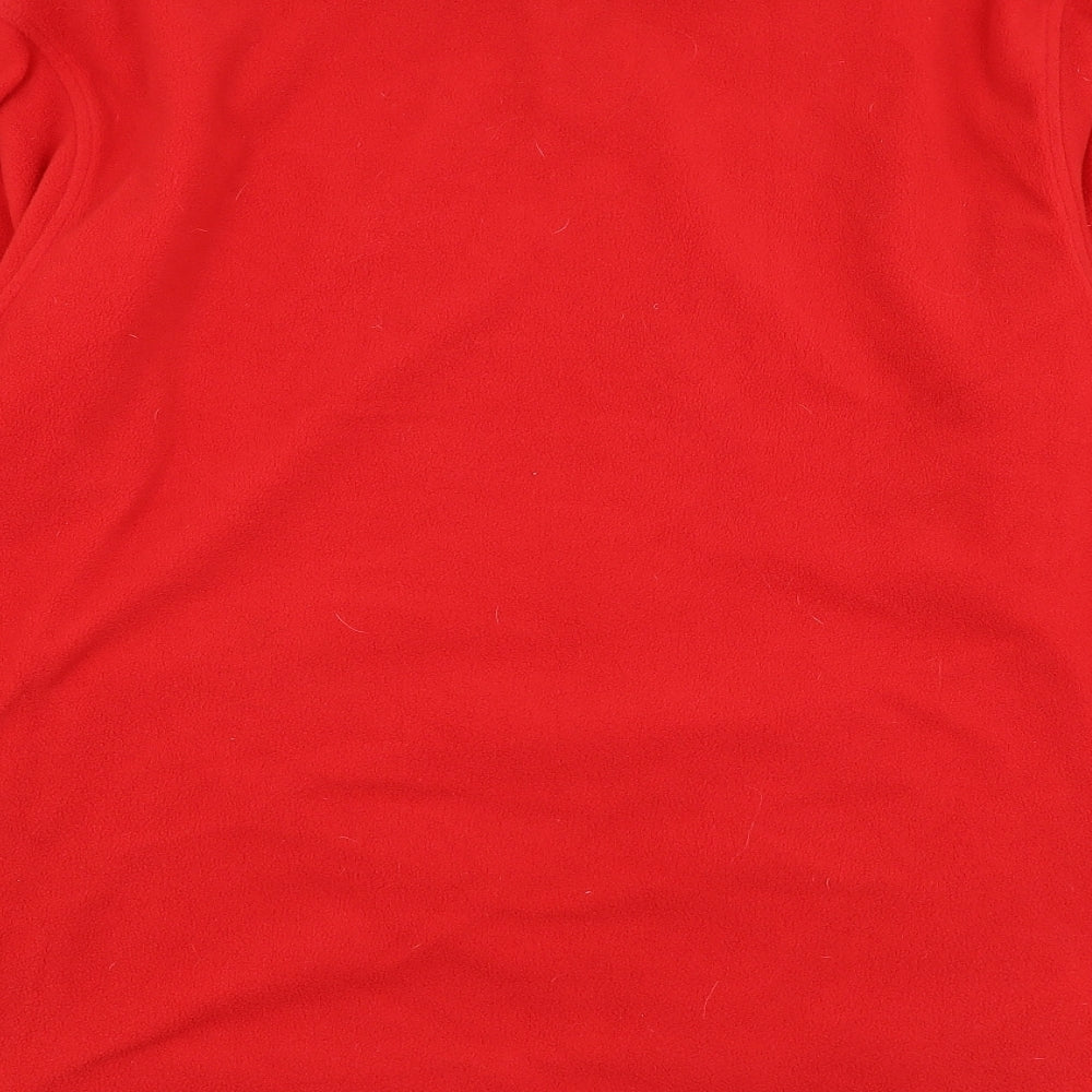 Regatta Mens Red  Polyester Full Zip Sweatshirt Size 2XL   - Fleece