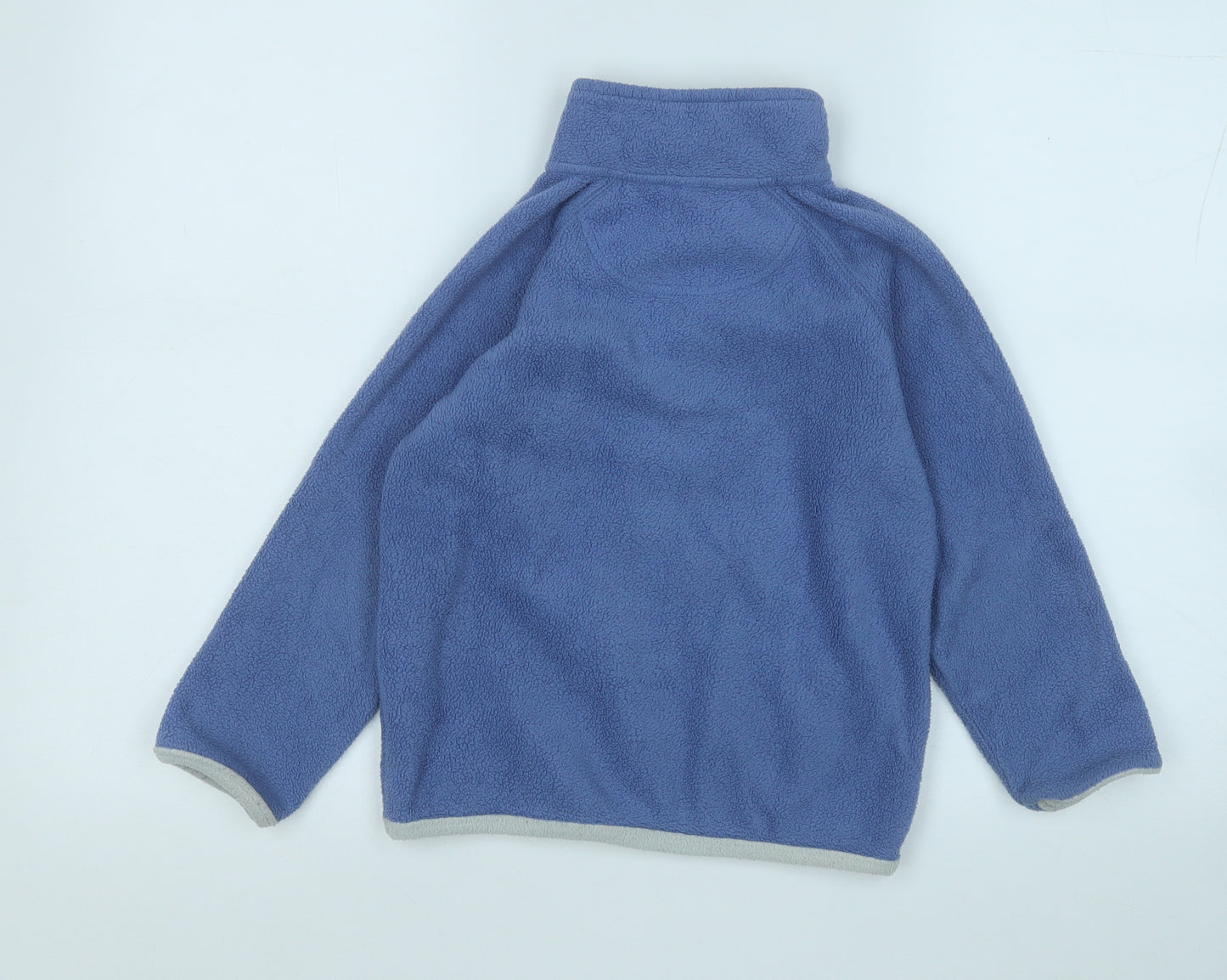 Peter Storm Girls Purple Round Neck  Polyester Pullover Jumper Size 5-6 Years