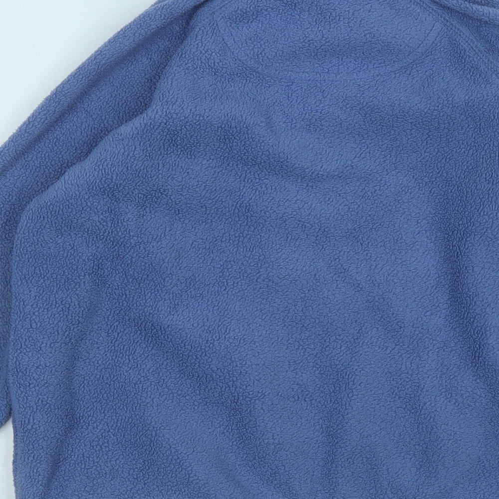 Peter Storm Girls Purple Round Neck  Polyester Pullover Jumper Size 5-6 Years