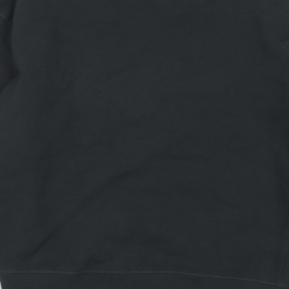 Topshop Womens Grey  Cotton Pullover Sweatshirt Size S