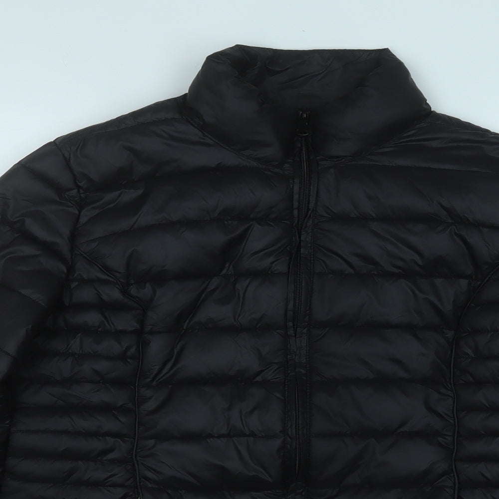 Atmosphere Womens Black   Puffer Jacket Jacket Size 10
