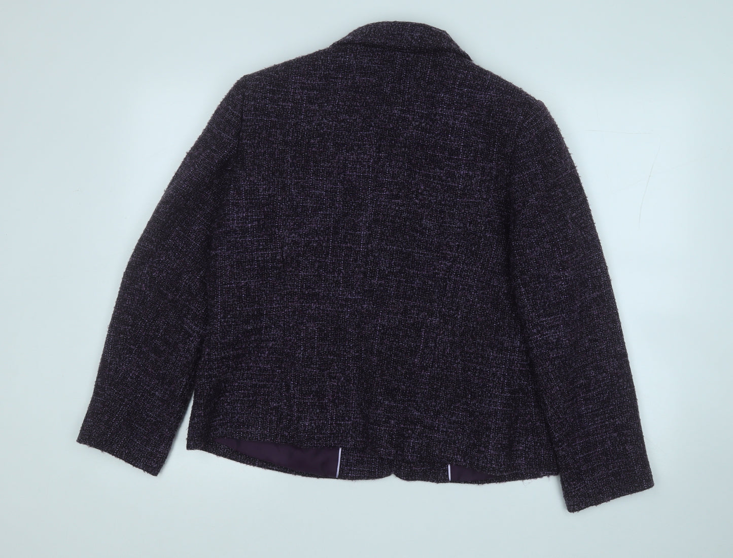 Eastex Womens Purple   Jacket Blazer Size 16