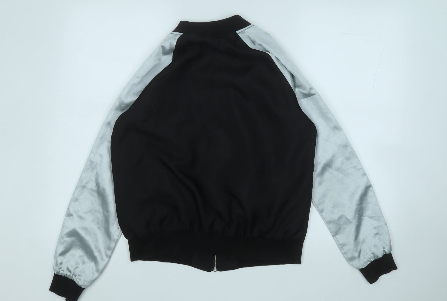 New Look Womens Black   Bomber Jacket Jacket Size 10
