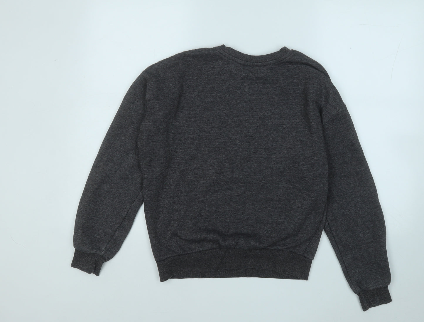 Primark Womens Grey  Cotton Pullover Sweatshirt Size 6   - Nasa