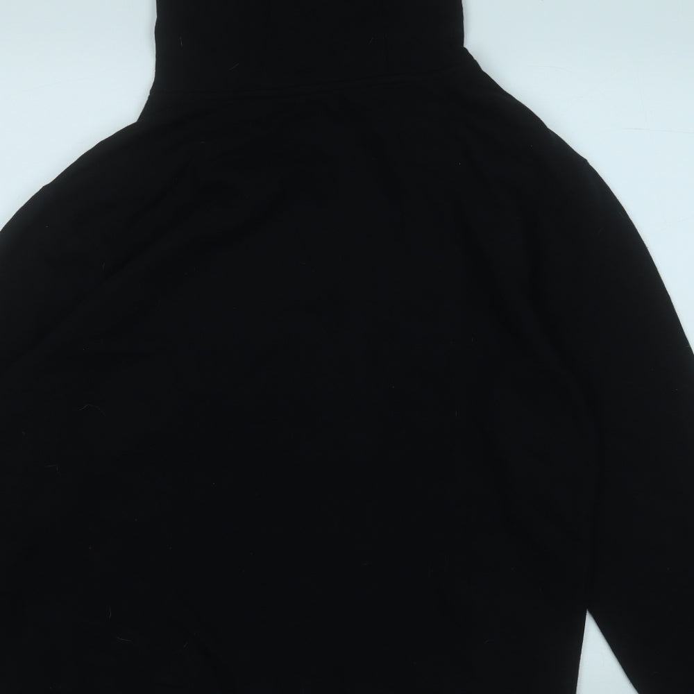 Burton Mens Black  Cotton Pullover Hoodie Size XL