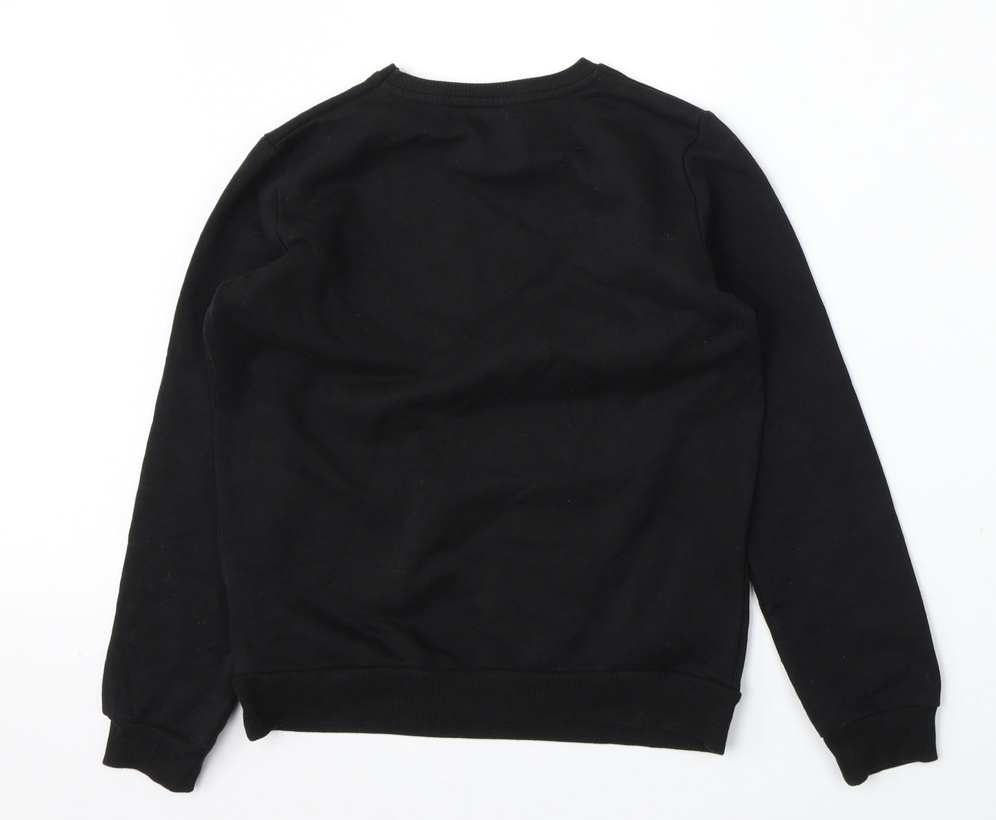 Peanuts Womens Black  Cotton Pullover Sweatshirt Size M   - Snoopy