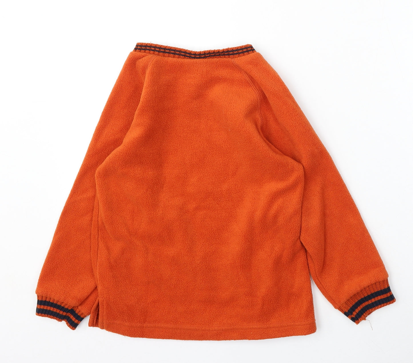 Rebel Active Boys Orange  Polyester Pullover Sweatshirt Size 5-6 Years
