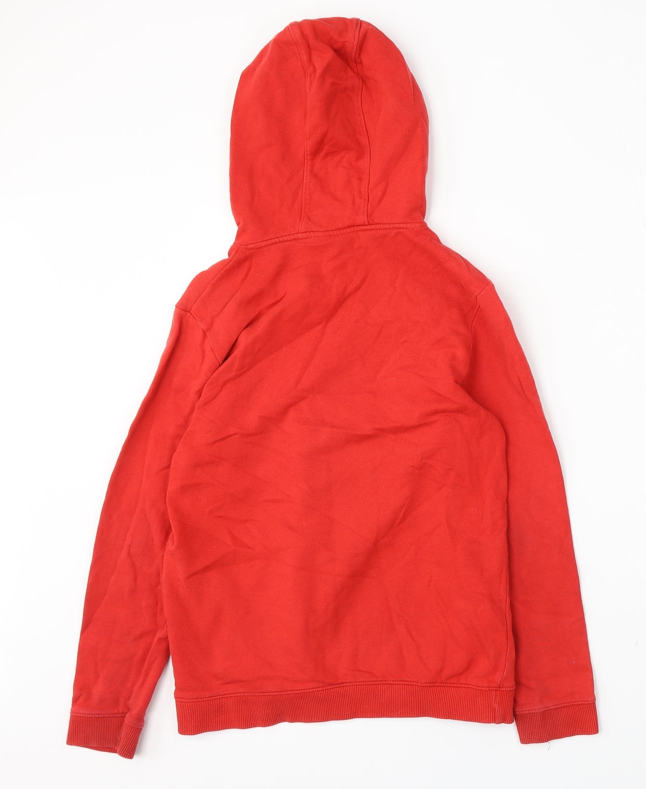 Sonic Boys Red  Cotton Pullover Hoodie Size 9-10 Years