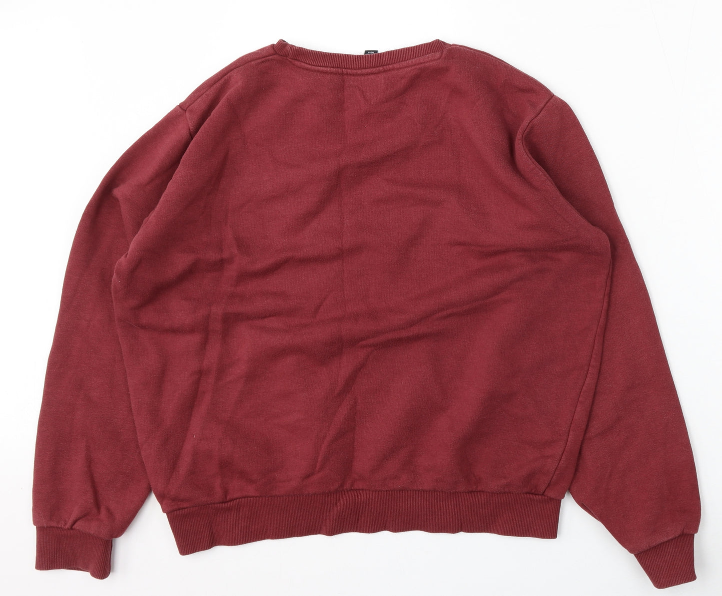 ellesse Womens Purple  Cotton Pullover Sweatshirt Size 10