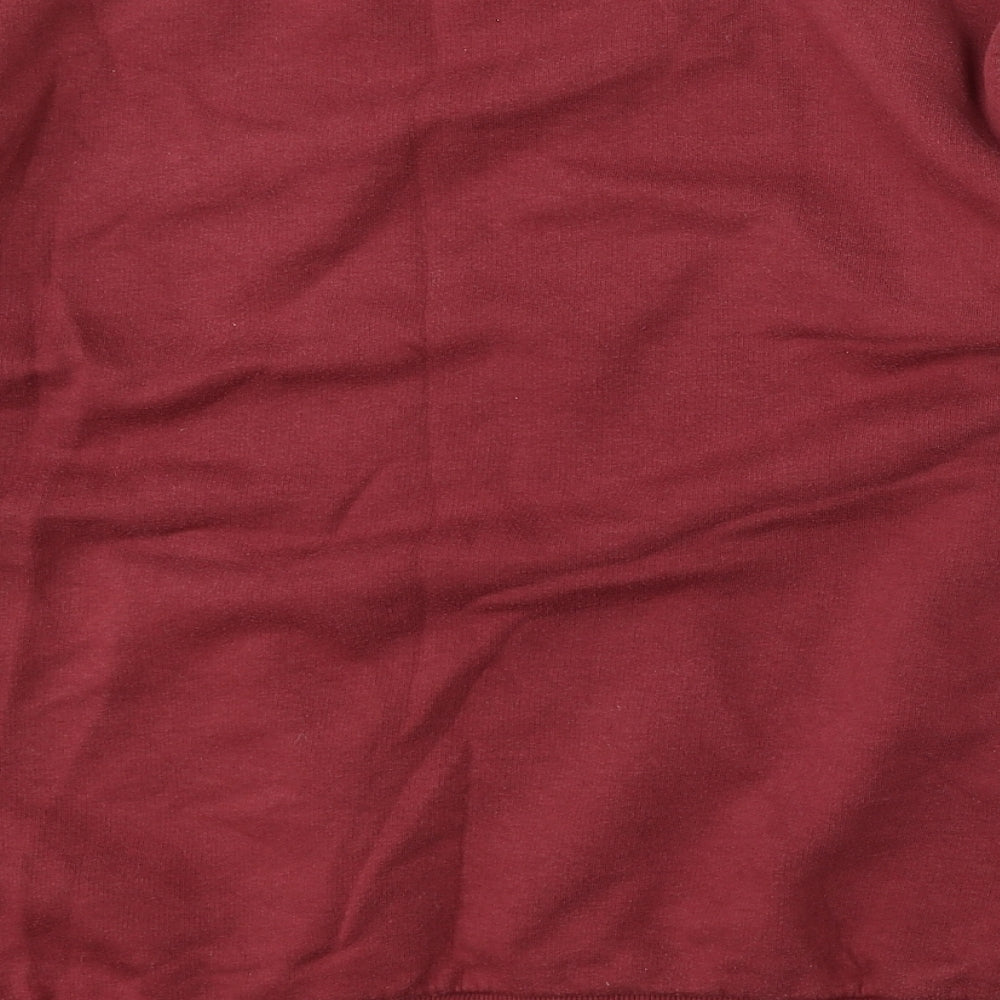 ellesse Womens Purple  Cotton Pullover Sweatshirt Size 10