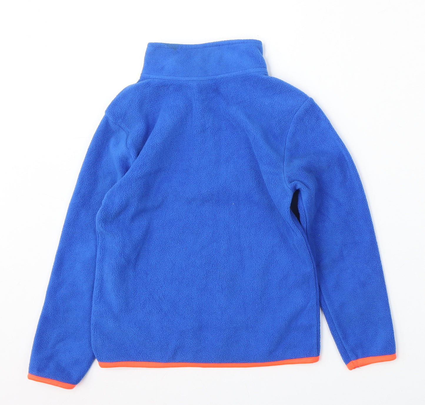 Primark Boys Blue  Polyester Pullover Sweatshirt Size 6-7 Years  Zip