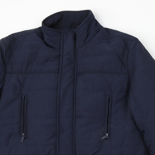 Adme Mens Blue   Jacket  Size M  Zip