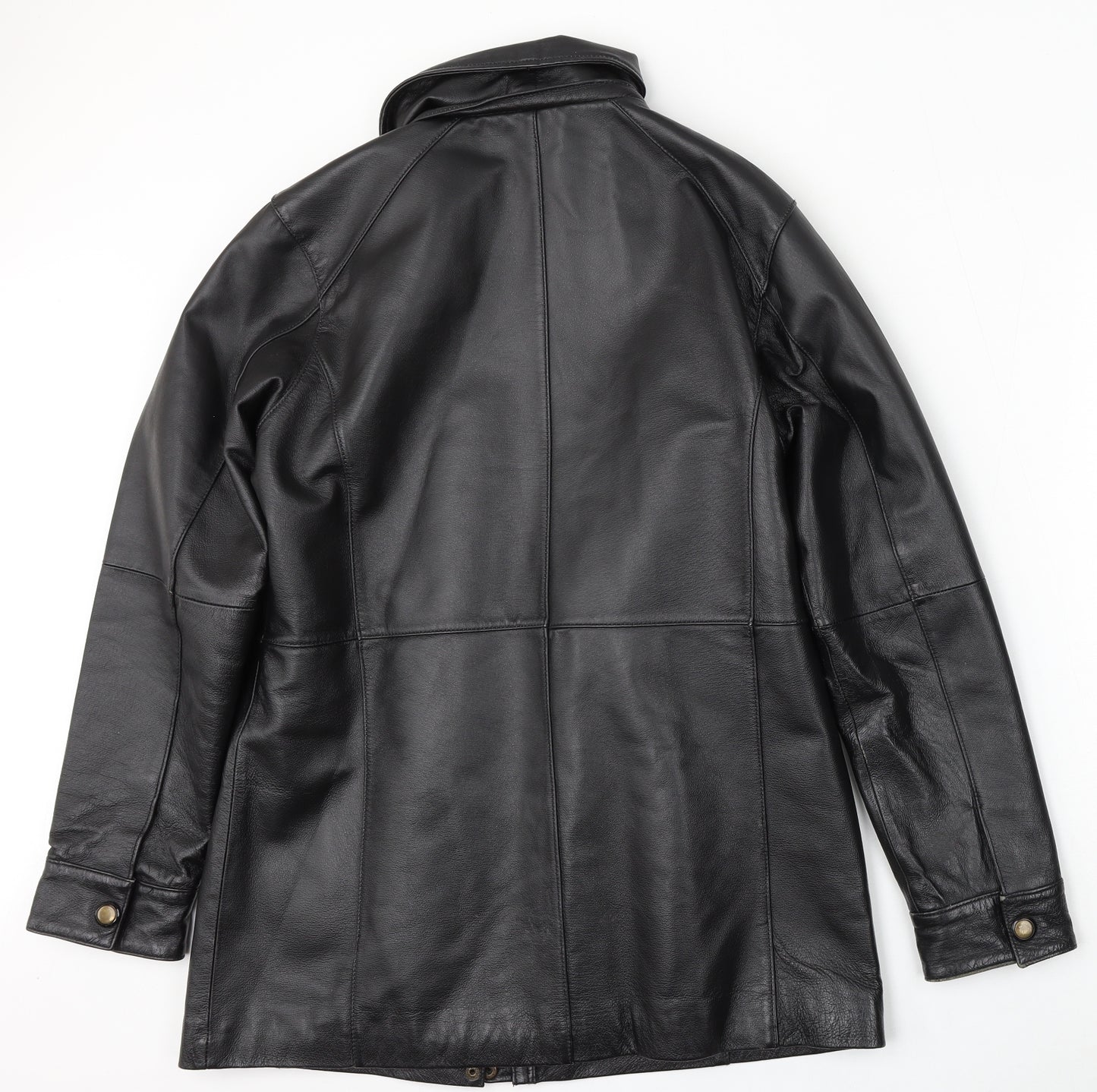 IMAGES Womens Black   Jacket  Size 14  Snap