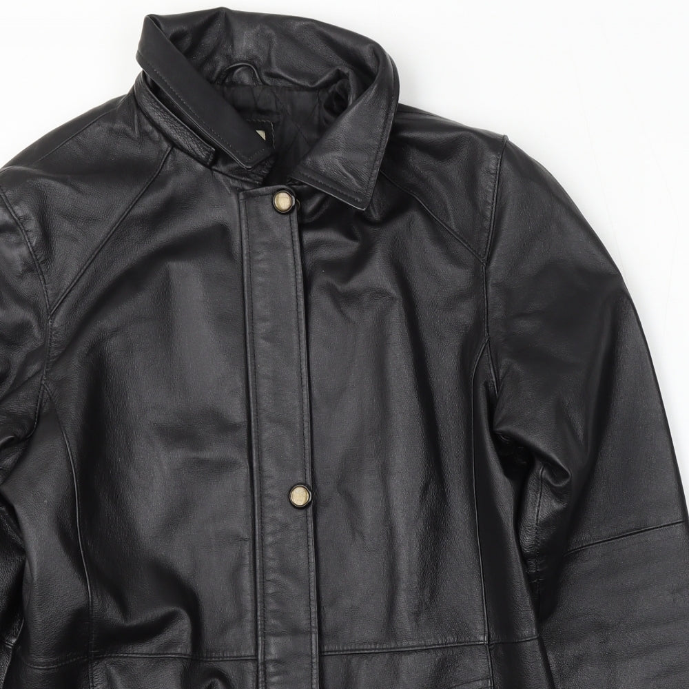 IMAGES Womens Black   Jacket  Size 14  Snap