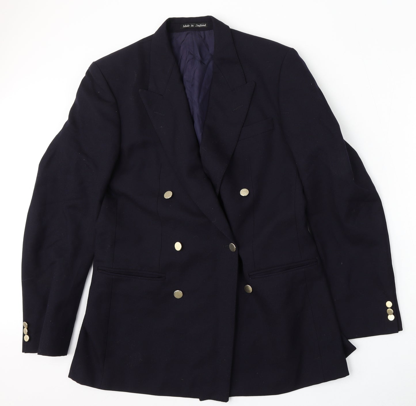 Berwin Womens Blue   Jacket  Size 10  Button