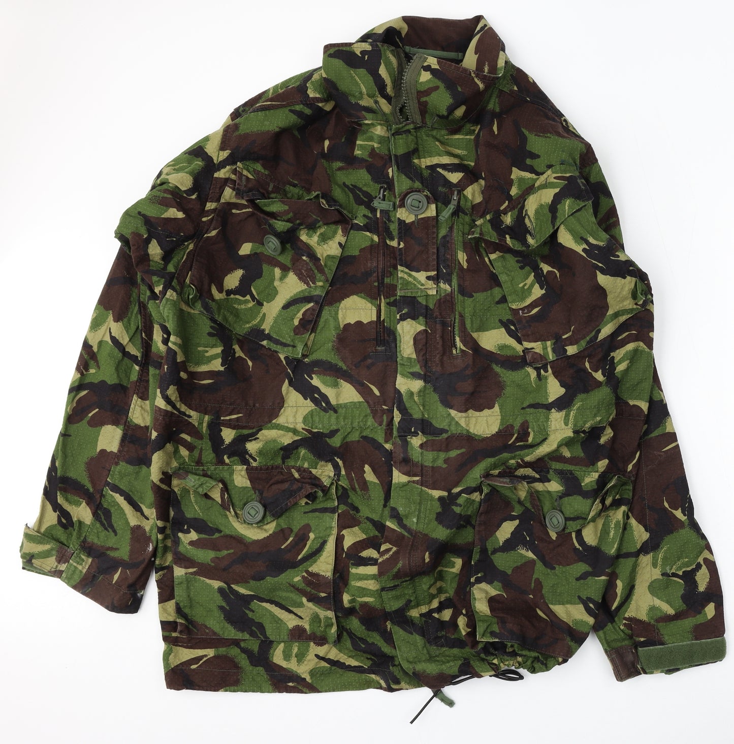 DPM Womens Multicoloured Camouflage  Jacket  Size L  Zip