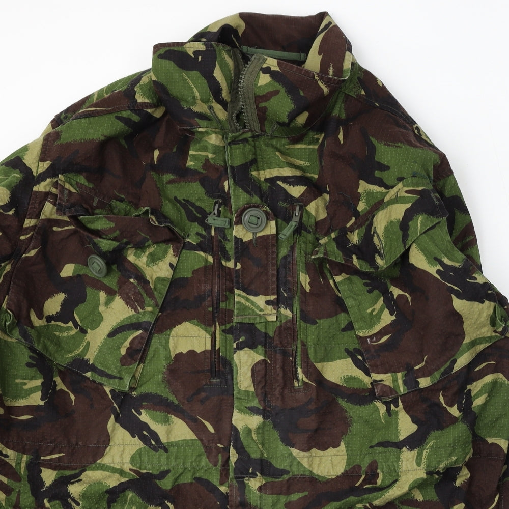 DPM Womens Multicoloured Camouflage  Jacket  Size L  Zip