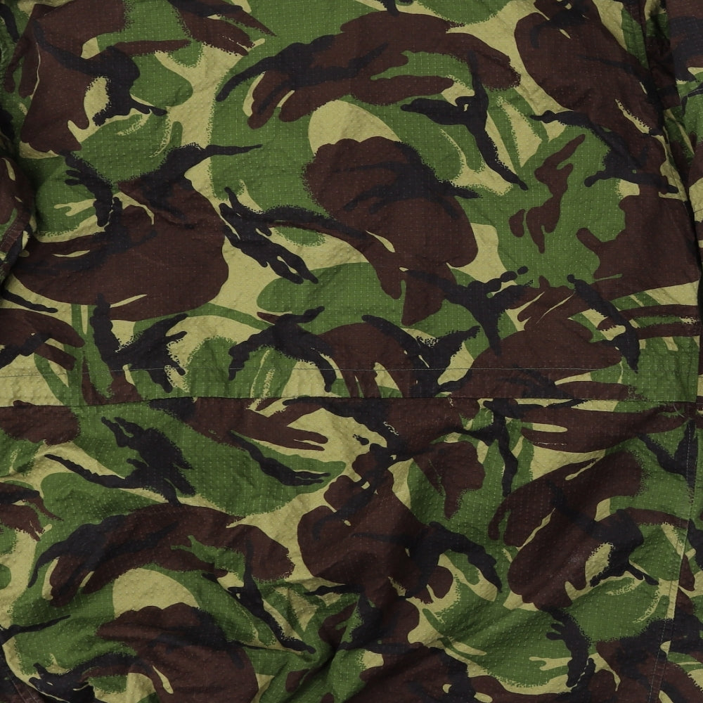 DPM Womens Multicoloured Camouflage  Jacket  Size L  Zip