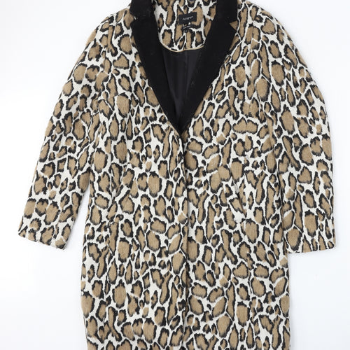 Atmosphere Womens Multicoloured Animal Print  Jacket  Size 10