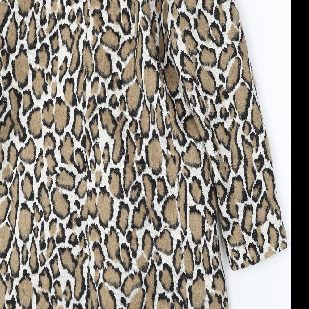 Atmosphere Womens Multicoloured Animal Print  Jacket  Size 10