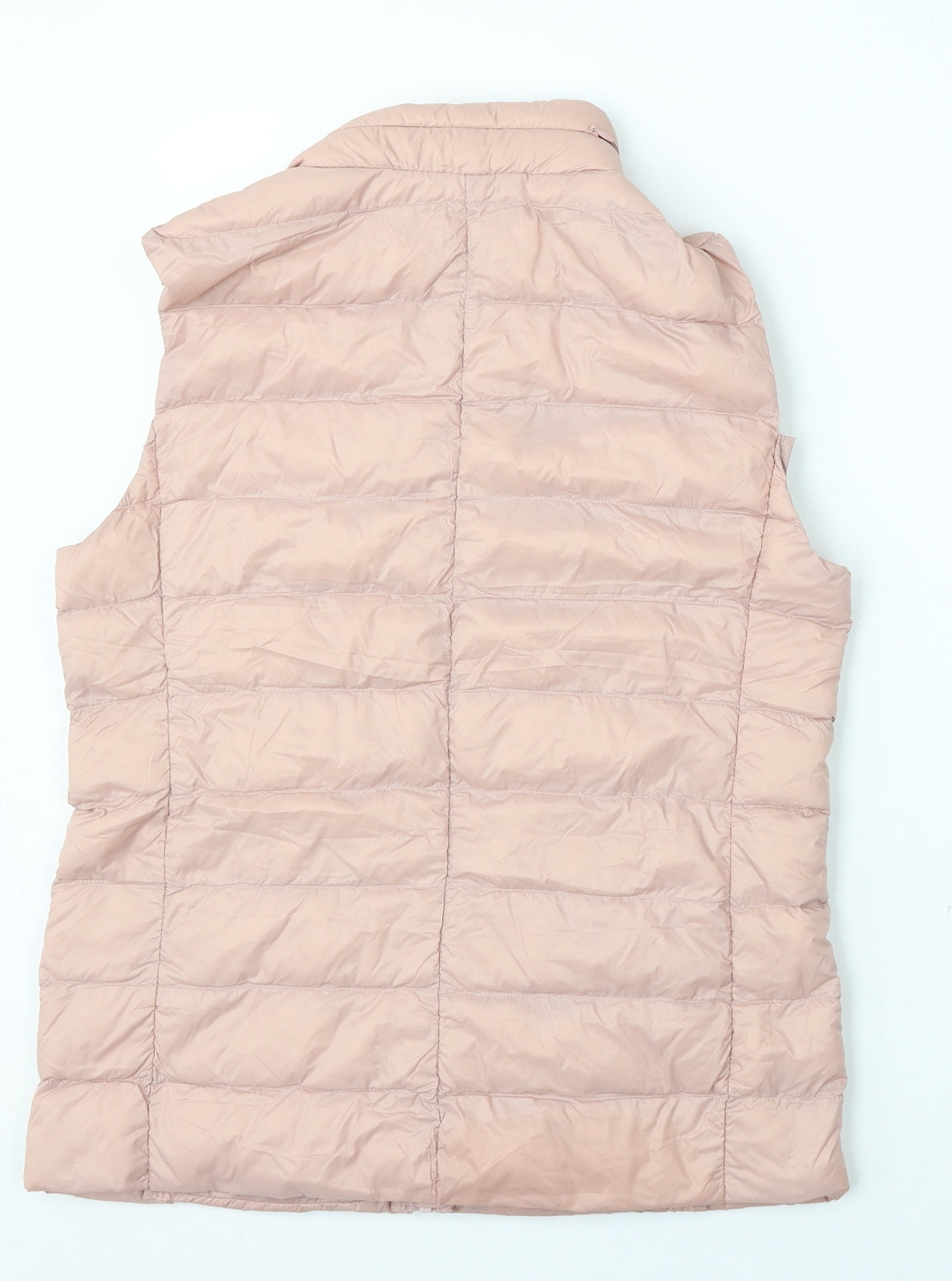 Marks and Spencer Womens Pink   Gilet Jacket Size 10  Zip