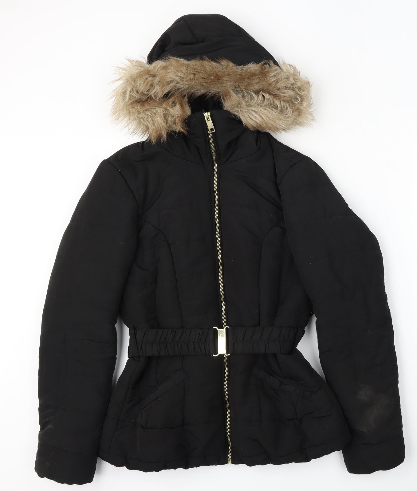 H&M Womens Black   Jacket  Size 10  Zip