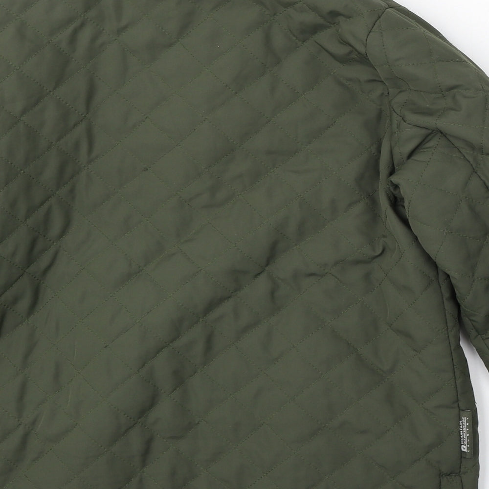 Mountain Warehouse Boys Green   Jacket  Size 11-12 Years  Snap