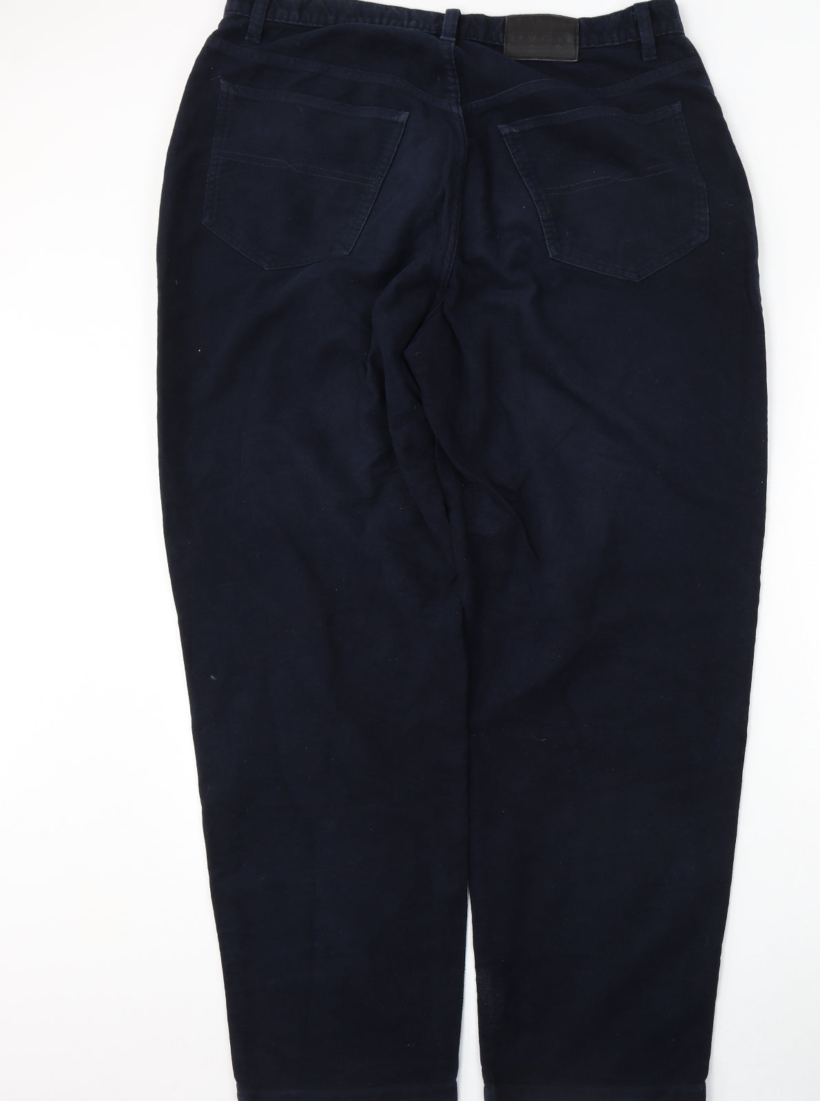 NEXT Mens Blue  Cotton Straight Jeans Size 38 L32 in Regular Button