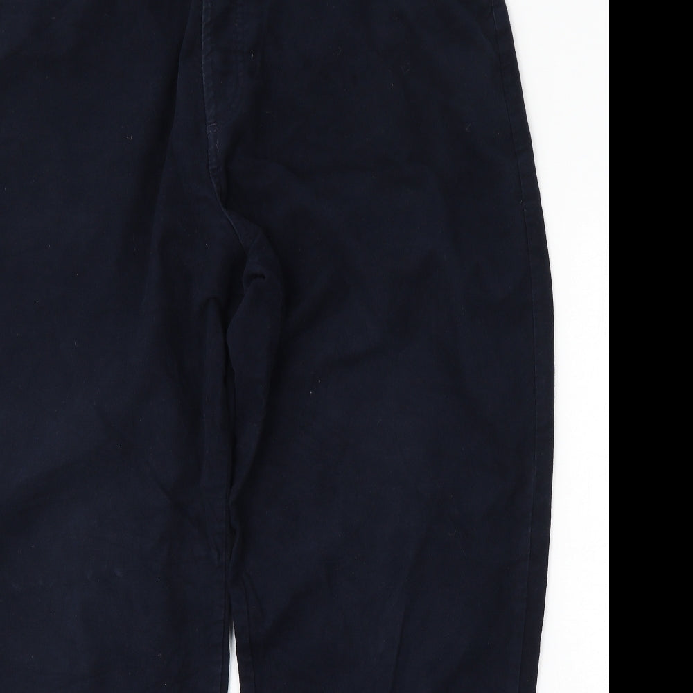 NEXT Mens Blue  Cotton Straight Jeans Size 38 L32 in Regular Button