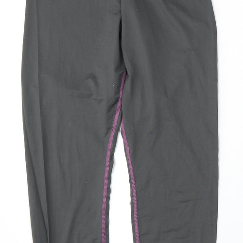 Crane Womens Grey  Polyester Jogger Trousers Size M L29 in Regular