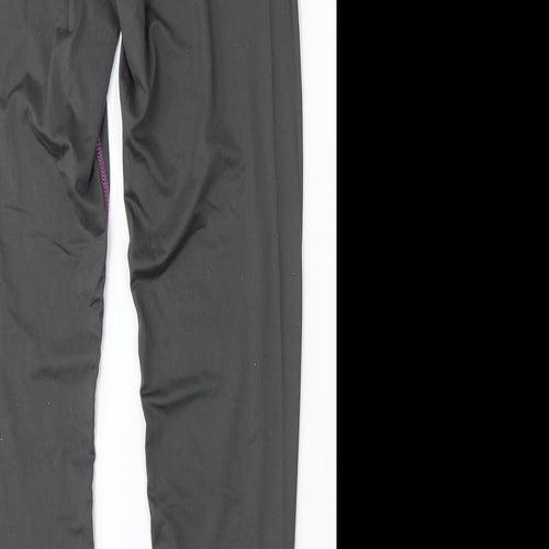 Crane Womens Grey  Polyester Jogger Trousers Size M L29 in Regular