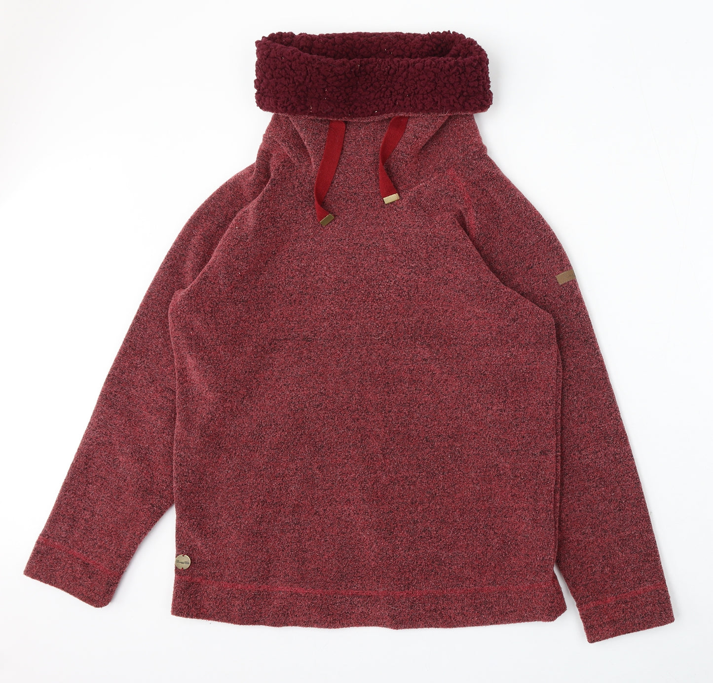 Regatta Womens Red  Polyester Pullover Sweatshirt Size 12
