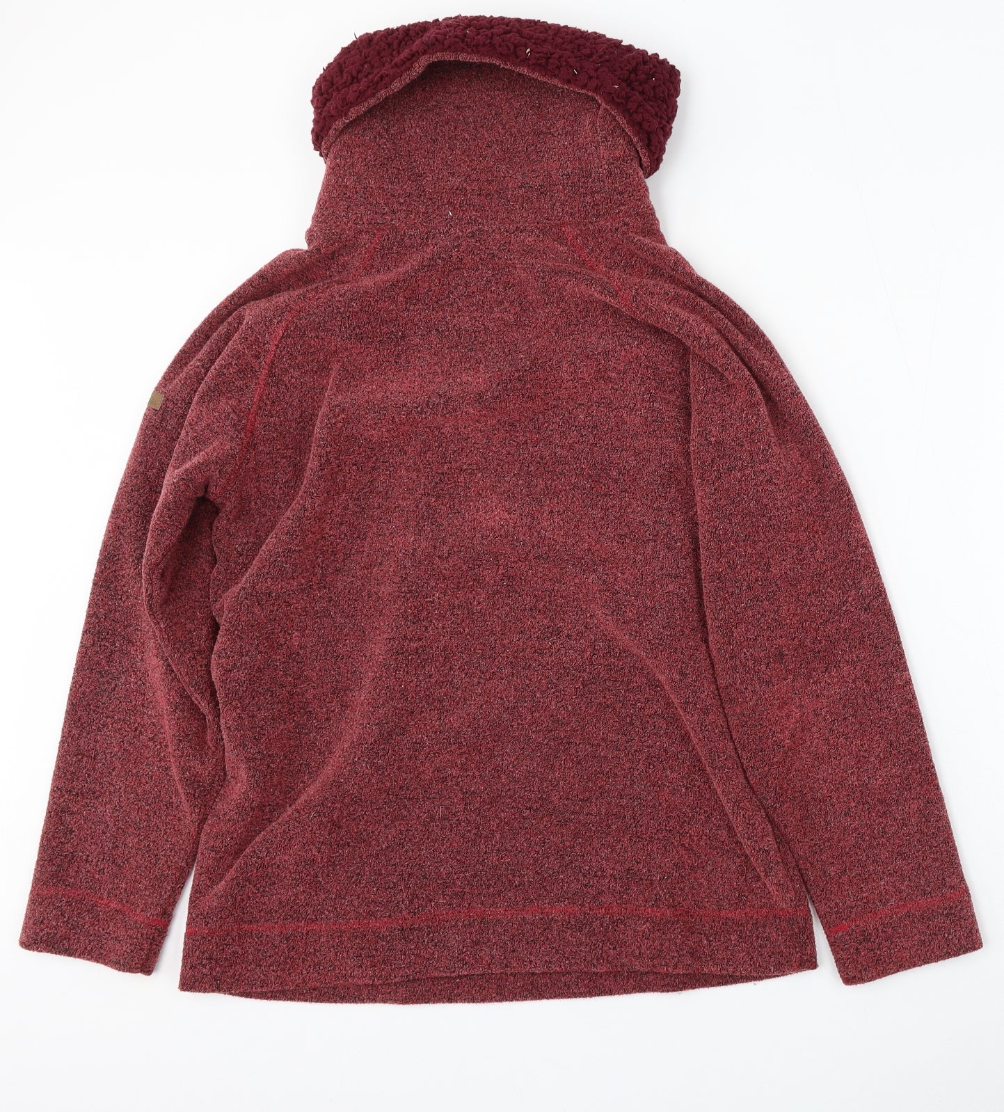Regatta Womens Red  Polyester Pullover Sweatshirt Size 12