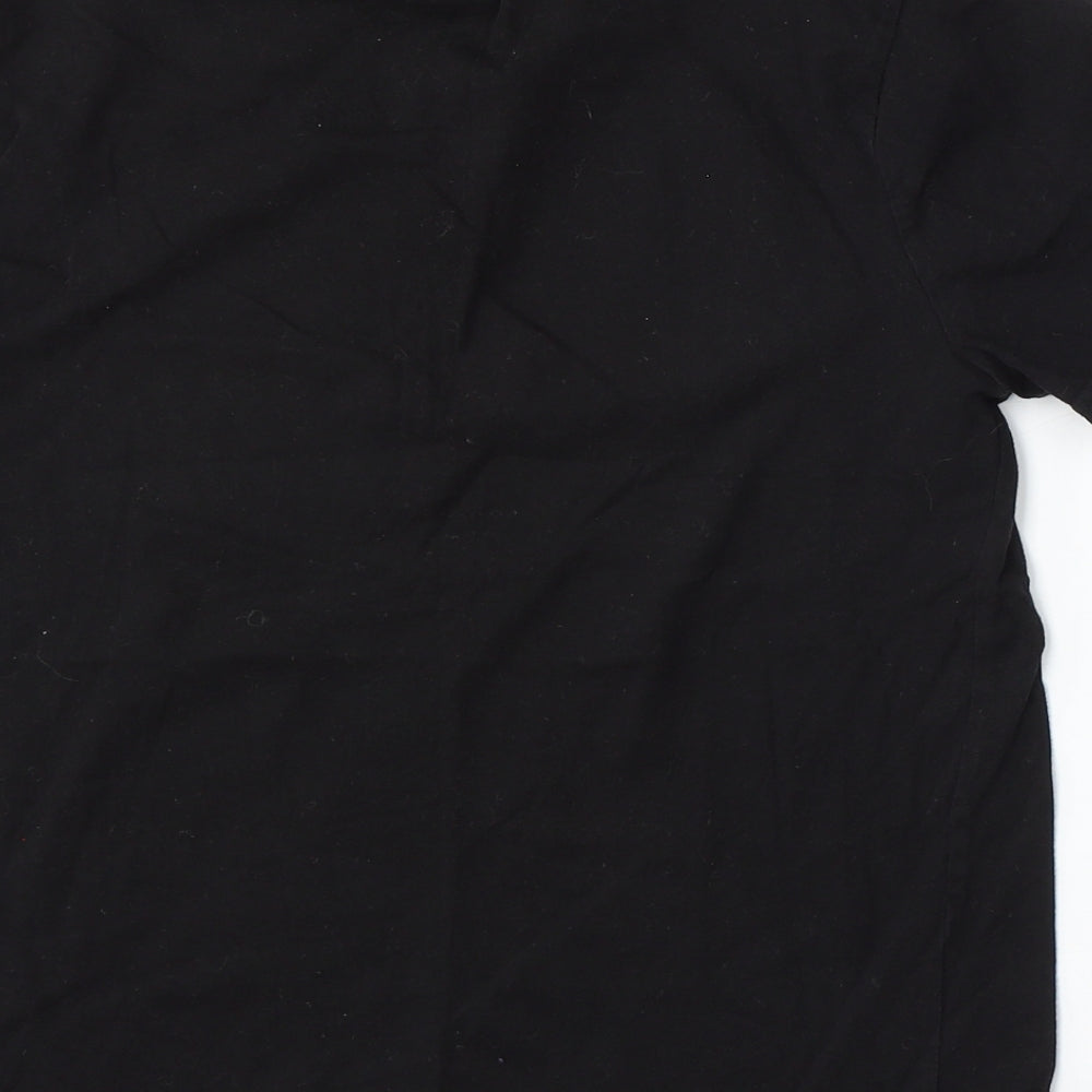 Fortnite Boys Black  Cotton Basic T-Shirt Size XL Round Neck