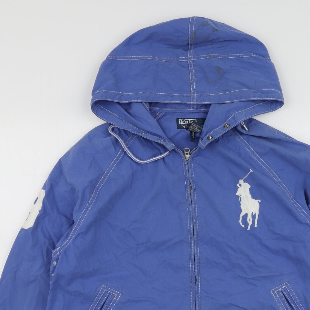 Polo Ralph Lauren Mens Blue Geometric  Jacket  Size L