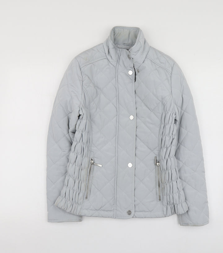 Per Una Womens Blue Jacket Size 8