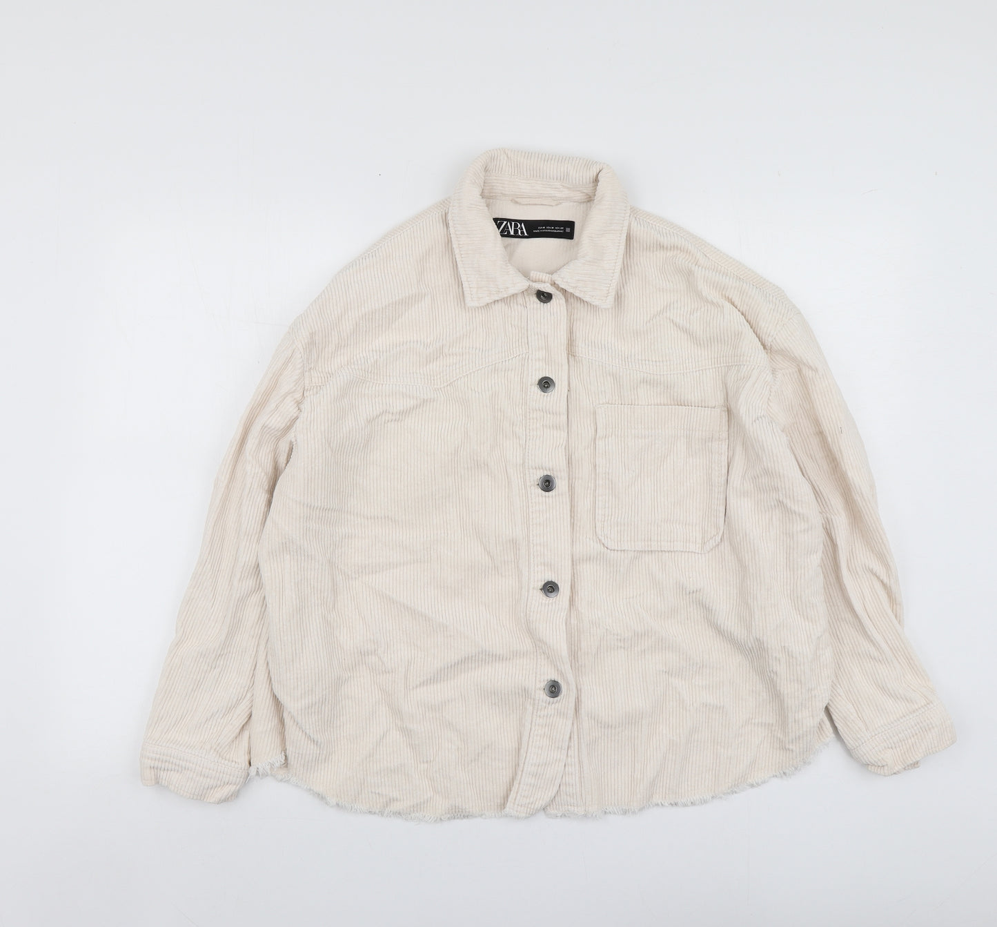 Zara Womens Beige   Jacket  Size M
