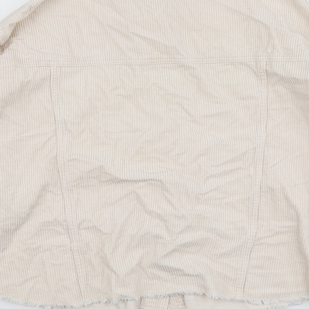 Zara Womens Beige   Jacket  Size M