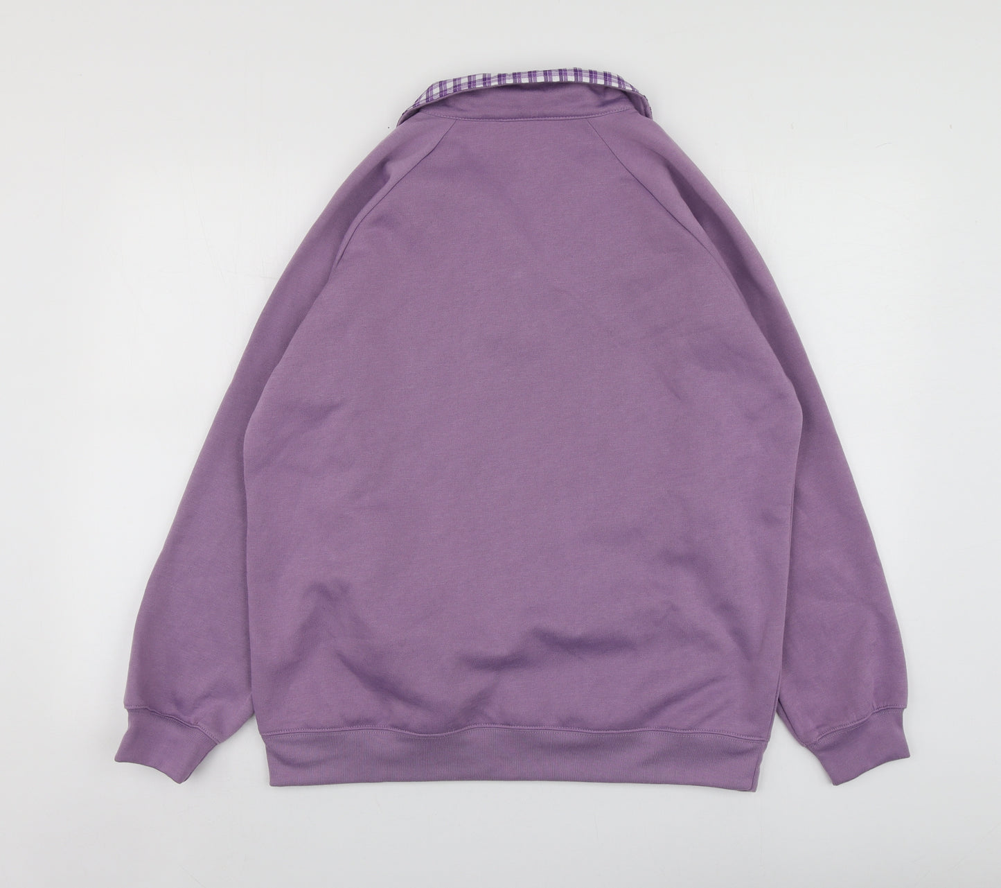 Damrat Womens Purple  Polyester Pullover Hoodie Size 14
